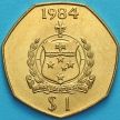 Монета Самоа и Сизифо 1 тала 1984 год.