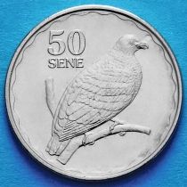 Самоа 50 сене 2011 год. Зубчатоклювый голубь.