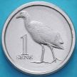 Монета Самоа 1 сене 2020 год. Пурпурная болотная курица.