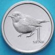 Монета Самоа 1 сене 2020 год. Самоанский зяблик-попугай