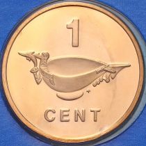 Соломоновы острова 1 цент 1979 год. Пруф