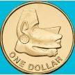 Монета Соломоновы острова 1 доллар 2025 год. Нгузу-Нгузу