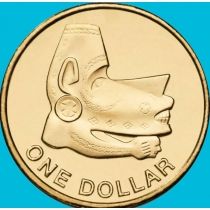 Соломоновы острова 1 доллар 2025 год. Нгузу-Нгузу