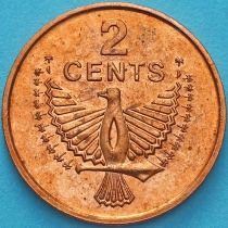 Соломоновы острова 2 цента 1985 год.