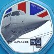 Монета Соломоновы острова 20 центов 2019 год. Конкорд. №1