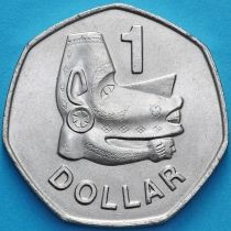 Соломоновы острова 1 доллар 1977 год.
