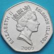 Монета Соломоновы острова 1 доллар 2005 год.