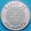 Монета Соломоновы острова 20 центов 1977 год. BU