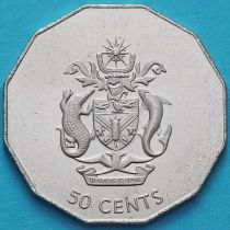 Соломоновы острова 50 центов 2005 год. 