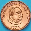 Монета Тонга 2 сенити 1974 год