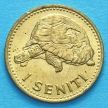 Монета Тонга 1 сенити 1974 год.