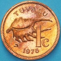 Тувалу 1 цент 1976 год. BU