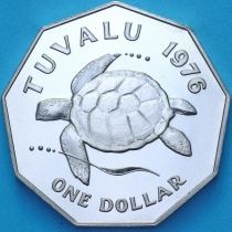 Тувалу 1 доллар 1976 год. BU