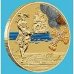 Монета Тувалу 1 доллар 2011 год. Пираты. Черный Барт