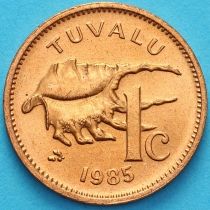 Тувалу 1 цент 1985 год. 