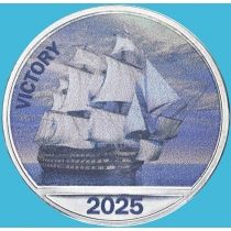 Вануату, Остров Амбрим 10 флорин 2024 год. Корабль Виктори