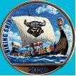 Монета Вануату, Остров Амбрим 10 флорин 2026 год. Драккар