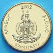 Монета Вануату 100 вату 2002 год