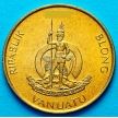Монета Вануату 2 вату 2002 год.