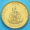 Монета Вануату 1 вату 1999 год.