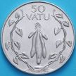 Монета Вануату 50 вату 1983 год.