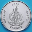 Монета Вануату 10 вату 2009 год. Барак Обама