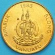 Монета Вануату 5 вату 1983 год.