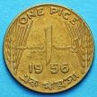 Монета Пакистана 1 пайс 1956 год.