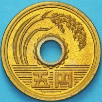 Япония 5 йен 1987 год. BU