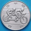 Монета Япония 100 йен 2020 год. Велоспорт