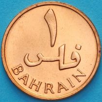 Бахрейн 1 филс 1966 год.