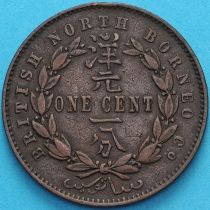 Британское Северное Борнео 1 цент 1886 год.