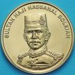 Монета Бруней 10 долларов  1994 год. 10 лет независимости.