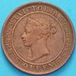 Монета Цейлон 1 цент 1870 год. №1