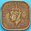 Монета Цейлон 5 центов 1945 год. VF