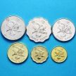 Гонконг набор 6 монет 1998-2013 год
