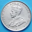 Монета Стрейтс-Сетлментс 50 центов 1920 год. Серебро