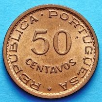 Тимор 50 сентаво 1970 год.