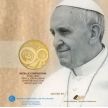 Монета Филиппины 50 песо 2015 год. Визит папы римского Франциска. Буклет