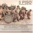 Монета Филиппины 5 песо 2014 год. 70 лет Битве за Лейте. Буклет Монета Филиппины 5 песо 2014 год. 70 лет Битве за Лейте. Буклет