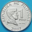 Монета Филиппины 1 песо 2007 год.