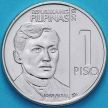 Монета Филиппины 1 песо 2018 год.