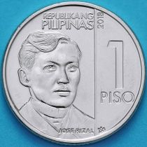 Филиппины 1 песо 2018 год.