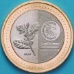 Монета Филиппины 20 песо 2019 год. Мануэль Кесон. Новый дизайн.