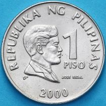 Филиппины 1 песо 2000 год.