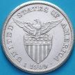 Монета Филиппины 1 песо 1909 год. Серебро.