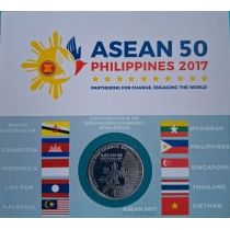 Филиппины 1 песо 2017 год. Председательство в АСЕАН. Буклет