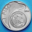 Монета Филиппин 1 песо 2016 год. Преподобный Горацио дель Коста.