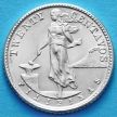 Монета Филиппин 20 сентаво 1944 год. Серебро.