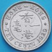 Монета Гонконг 10 центов 1939 год. Н
